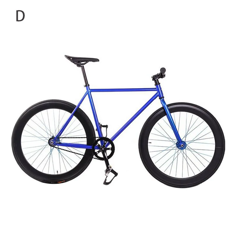 Fixie велосипед DIY 700C Ретро Сталь 52 см 48 см рама фиксированная передача велосипед винтажная стальная рама Fixie трек велосипед