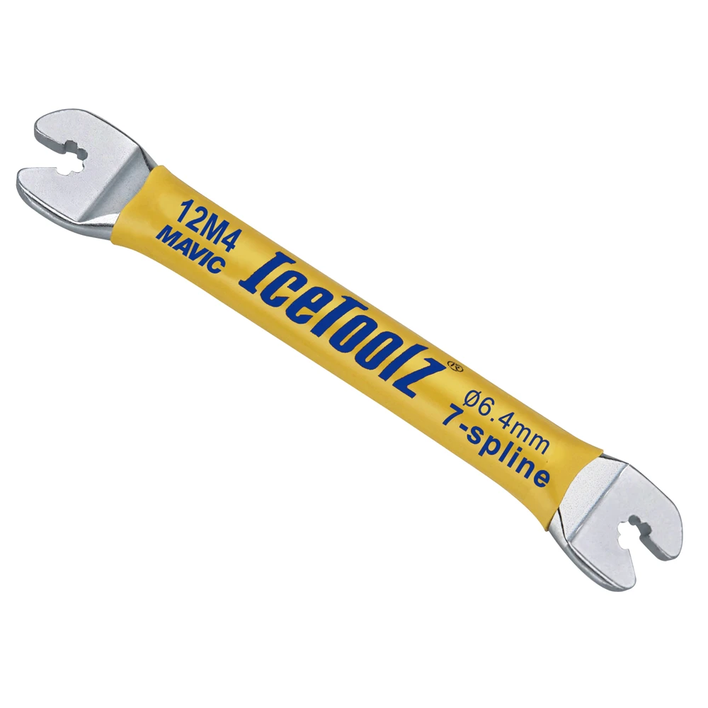 Двойной спицевой ключ ICETOOLZ 6 4 мм гаечный для Mavic Wheels 7 Spline Инструменты ремонта