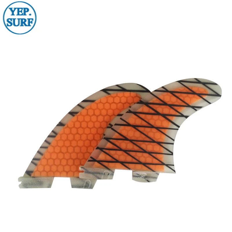 

FCS II Surf Fins FCS2 G5 M Size Surfboard Fins Twin fin set fcs fin Fibreglass lovely star