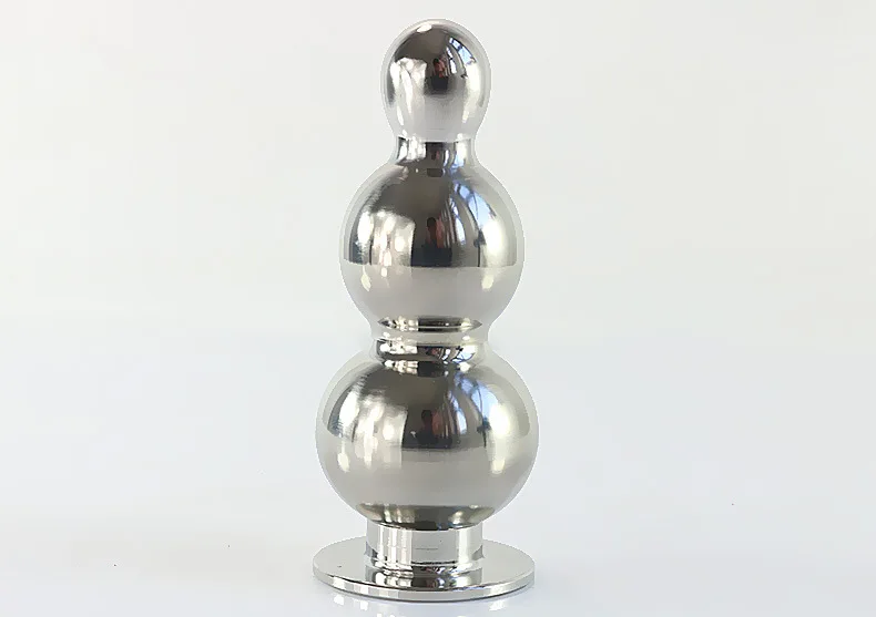 Анальная пробка из нержавеющей стали тяжелые анальные шарики большая дилатадор