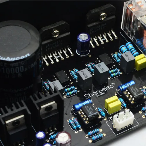 Плата усилителя высокой мощности breeze audio 68 Вт + LM3886 OP07 DC servo 5534 независимая