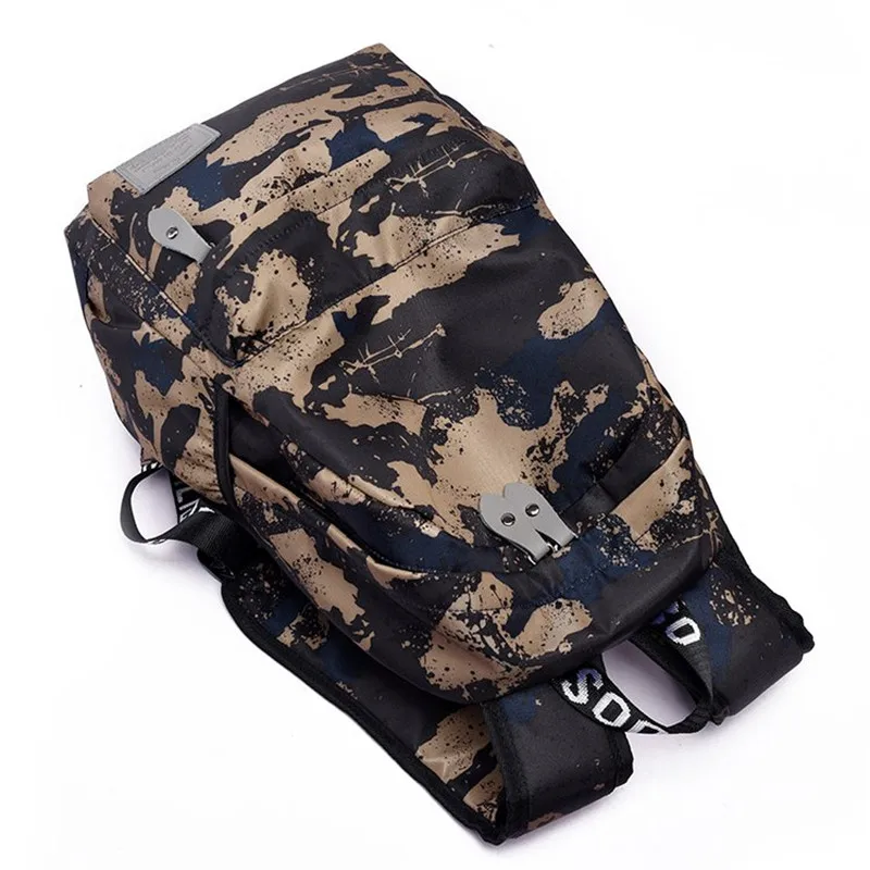 Камуфляжный холщовый рюкзак для мужчин и женщин школьные ранцы
