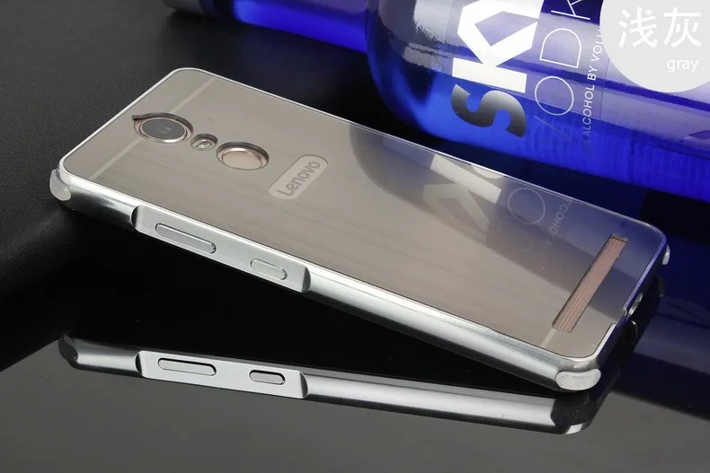 Матовый чехол для lenovo K5 Note K6 Note K6, чехол с металлическим покрытием, жесткая задняя крышка для lenovo K5 Note 2 в 1, тонкий Чехол