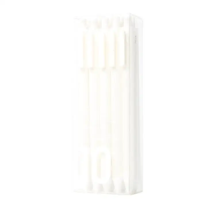 10 Pen Black Ink h 10 шт./упак. Xiaomi KACO вывеска ручка мм 0,5 мм ручка, подпись ручка черный, белый цвет ABS пластик гладкие чернила для школьников/офисный работник - Цвет: 10 Pen Black Ink h