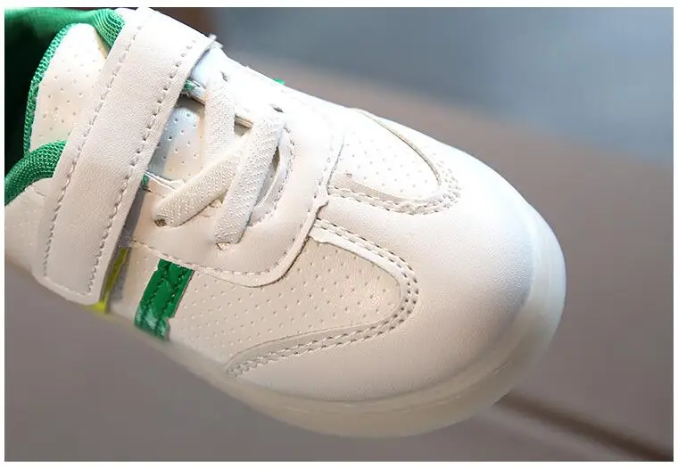 2018 Новый Демисезонный детская светящаяся обувь светодиодный Chaussure Enfant для