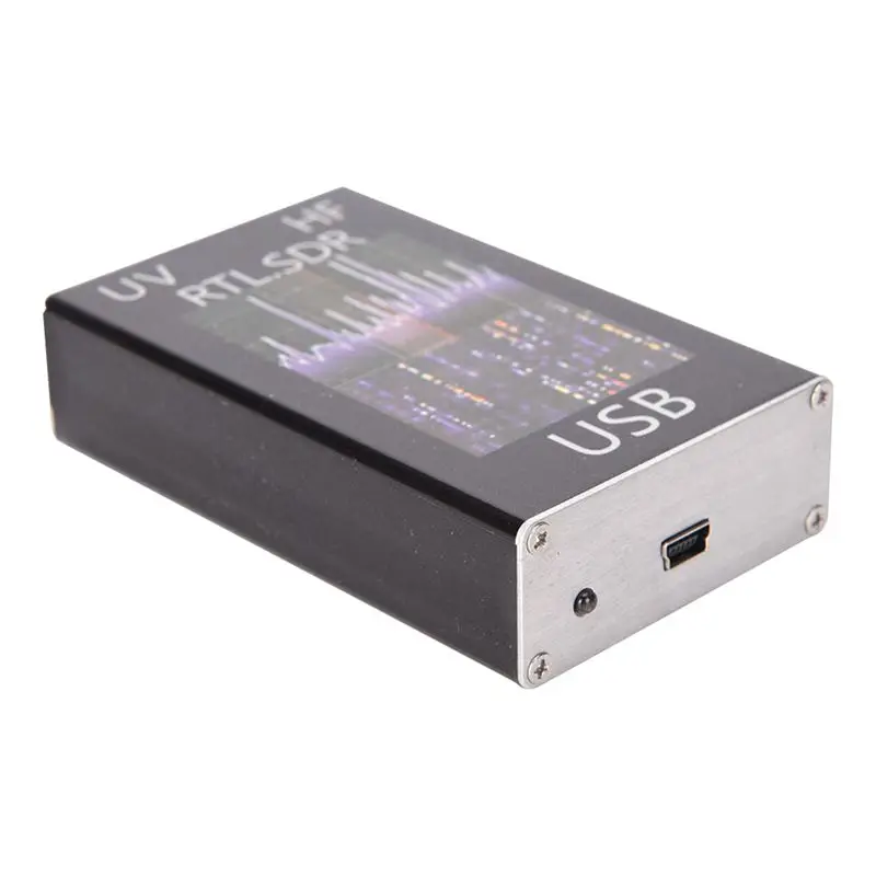 ABGN Hot 100KHz 1.7GHz УФ HF RTL SDR USB тюнер приемник + U/V антенна DIY наборы