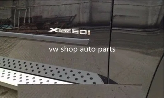 2pcs Free shipment Car Badge Emblem OEM quality 'Xdrive 50i' for BMW E53 E70 E71 E83 X5 X6 Hyrid | Автомобили и мотоциклы