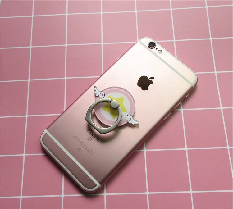 Металлический держатель для мобильного телефона Sakura карт с поворотом на 360