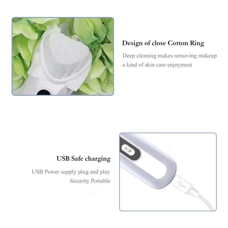 Электронное ультразвуковое средство очистки для лица лифтинговый массажер Горячий Холодный светодиодный подтягивающий Тоник для лица прибор для устранения морщин