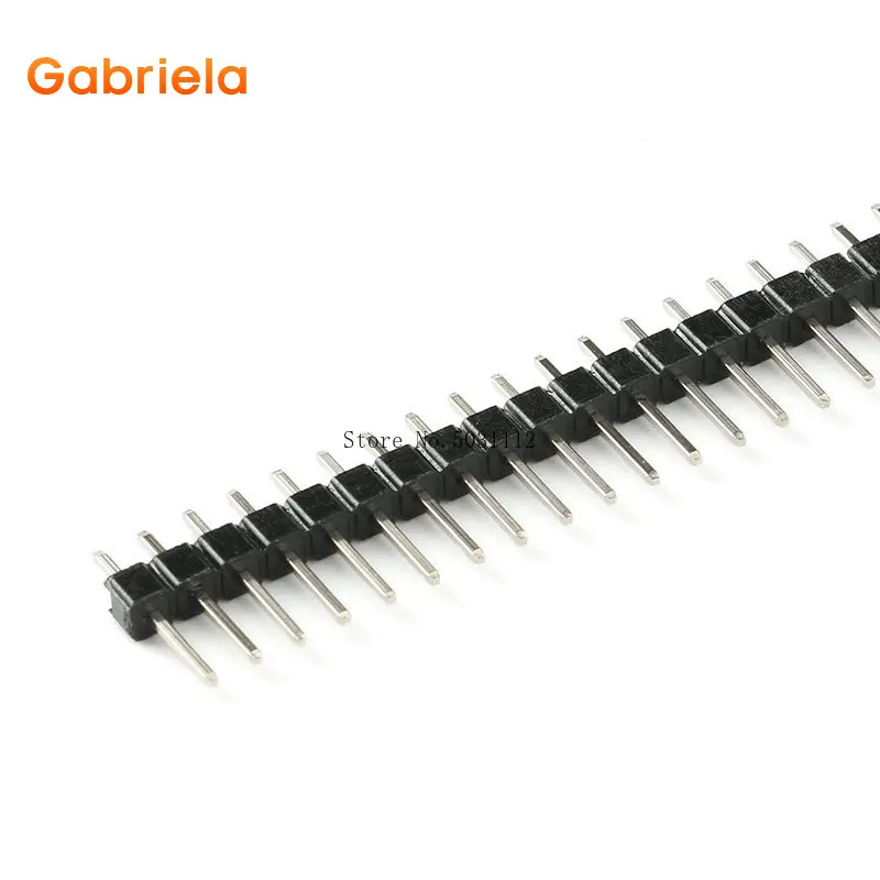 20 шт 10 пар 40 Pin 1x40/2x40 однорядные мужские и женские 2,54 мм магистрали с отламывамыми выводами PCB JST разъем полосы для Arduino