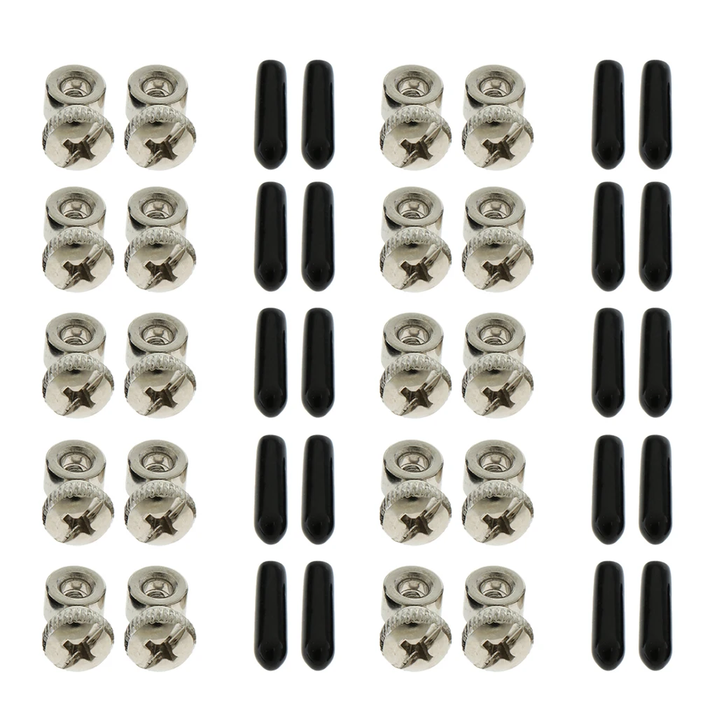 Запасные Винты и черные наконечники замена оборудования для скоростной скакалки