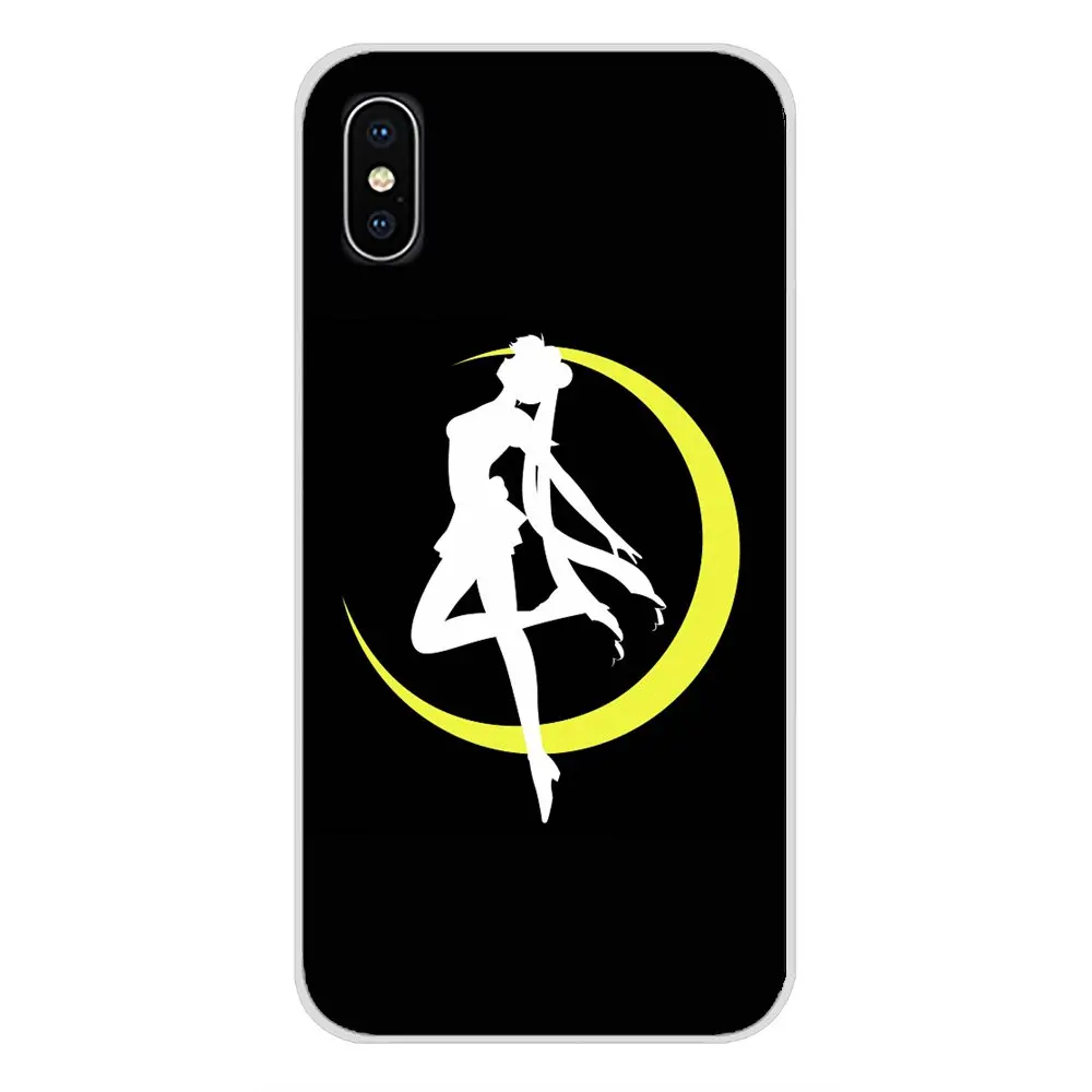 Прозрачные ТПУ чехлы накладки для Motorola Moto X4 E4 E5 G5 G5S G6 Z Z2 Z3 G G2 G3 C Play Plus sailormoon girl