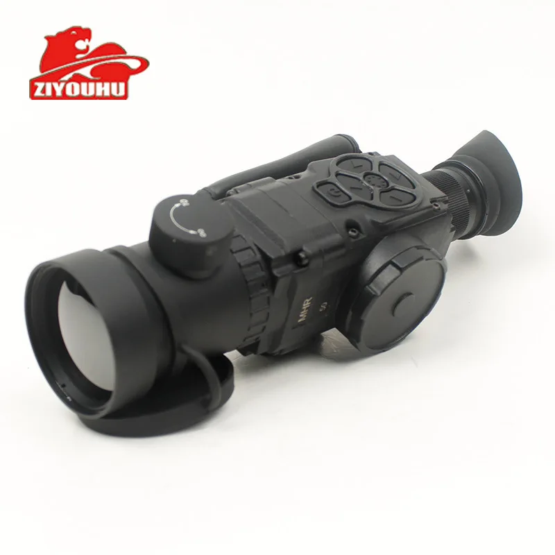 Black ZIYOUHU MHR-50 HD тепловизор ночного видения тепловизор измерительный прибор Охота Кемпинг - Цвет: Black