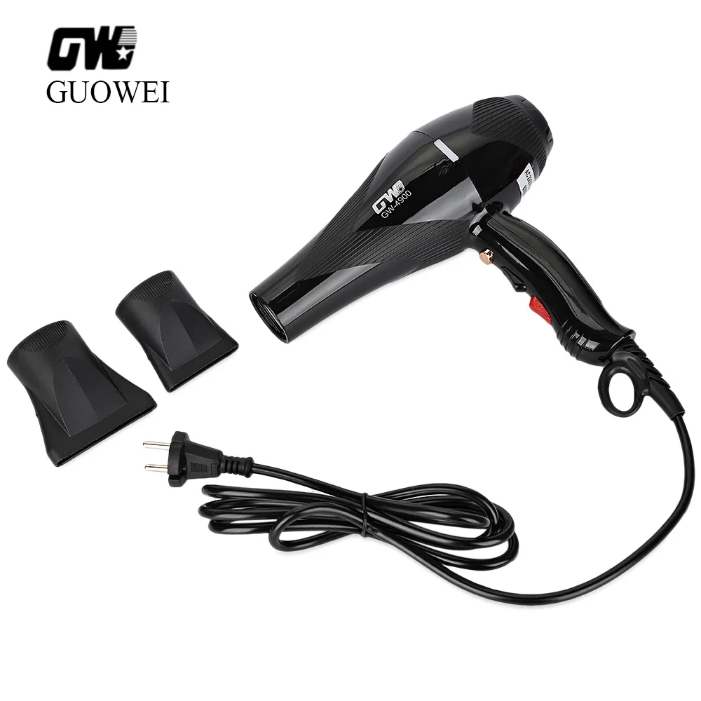 Guowei GW-4900 6000 W Мощный электрический фен портативный путешественник компактный