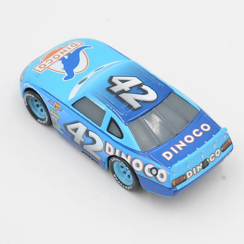 Disney Pixar тачки 3 новейшая роль № 42 Cal подсветка при погоде McQueen 1:55 литые модели
