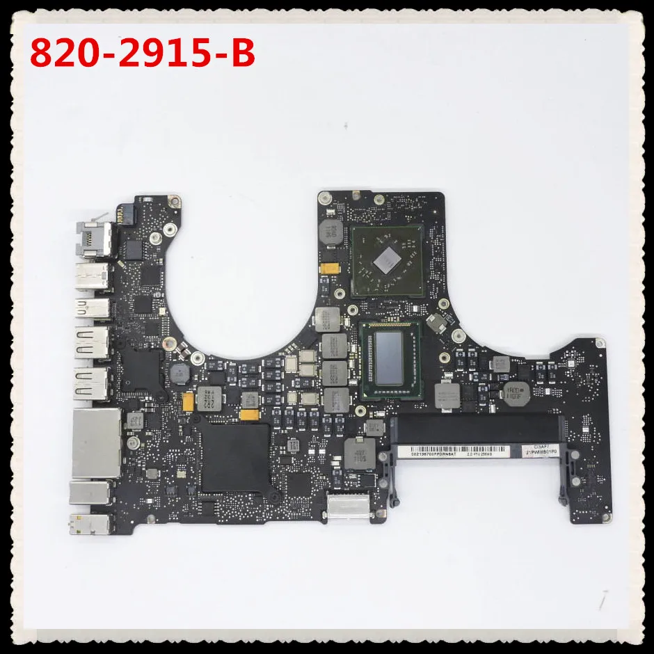 Материнская плата i7 2 0 ГГц 820 2915 B для Macbook Pro 15 дюймов A1286 2011 MC721LL|Зарядные