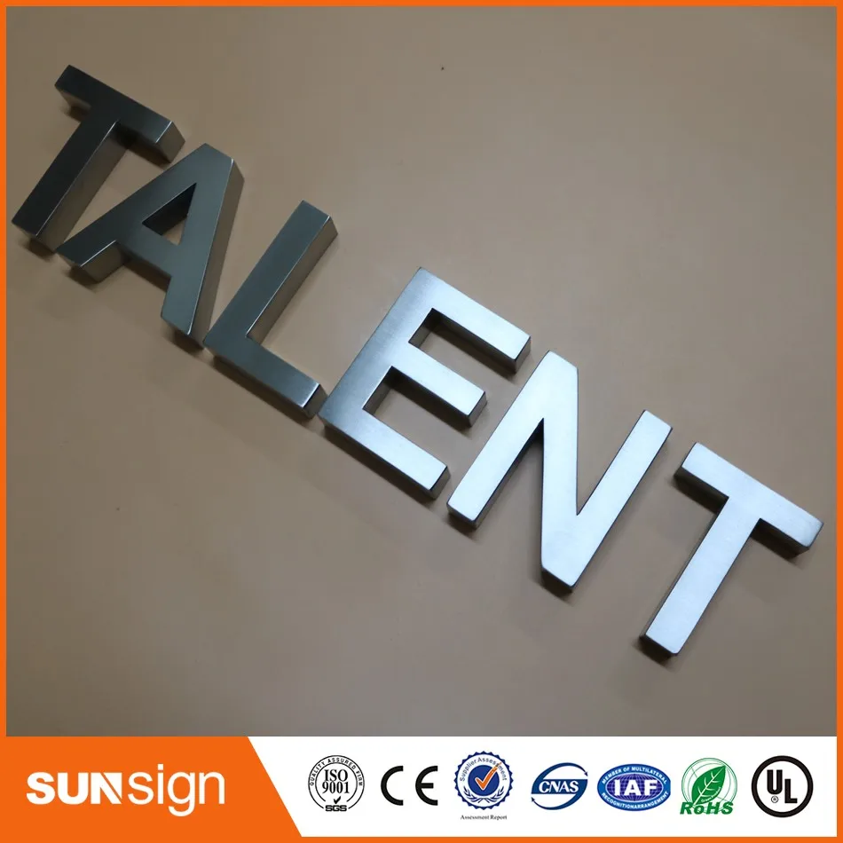 Знак производитель 3d буквы из нержавеющей стали|3d stainless steel letters|3d sign letterssign letters |