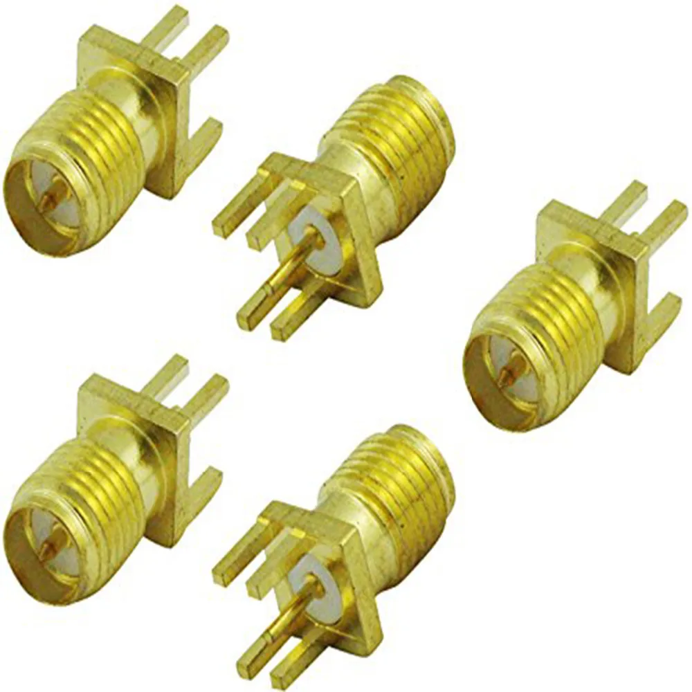 Припой с гайкой ALLISHOP 10 шт. RP SMA гнездо гайка накладка кромка печатной платы