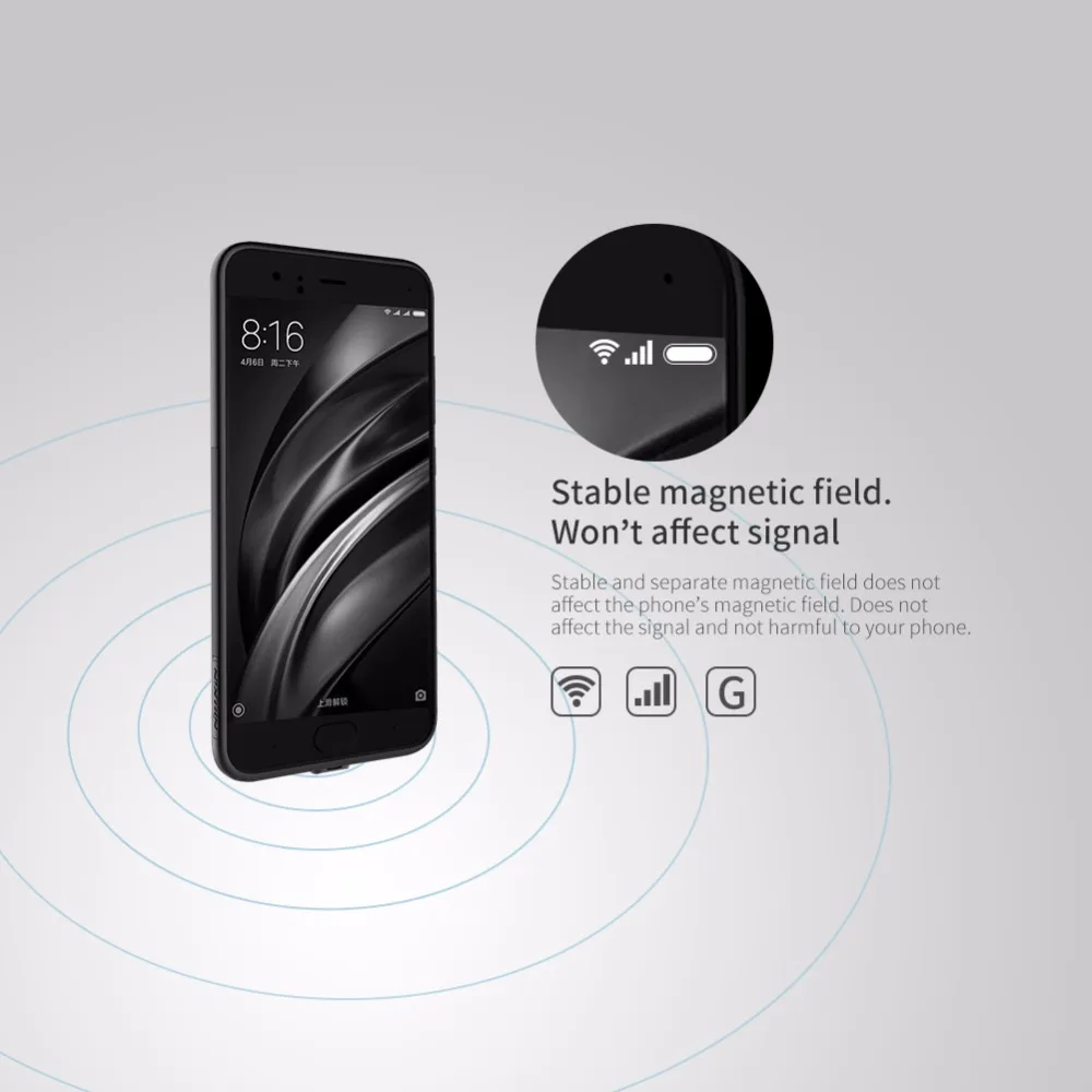 Для Xiaomi mi 6 M6 mi 6 Nillkin Qi беспроводной зарядный приемник зарядное устройство чехол аксессуары задняя крышка чехол для зарядки волшебный чехол