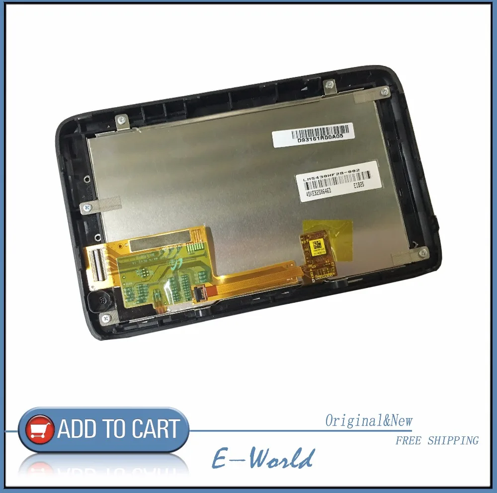 Оригинальный 4 3 дюймовый LMS430HF28 002 ЖК экран для TomTom GO Live 1000 GPS дисплей панель с
