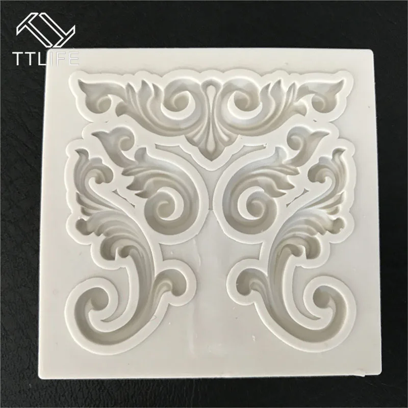 Силиконовая форма SEAAN Boder 3D для помадки инструменты украшения тортов шоколадной