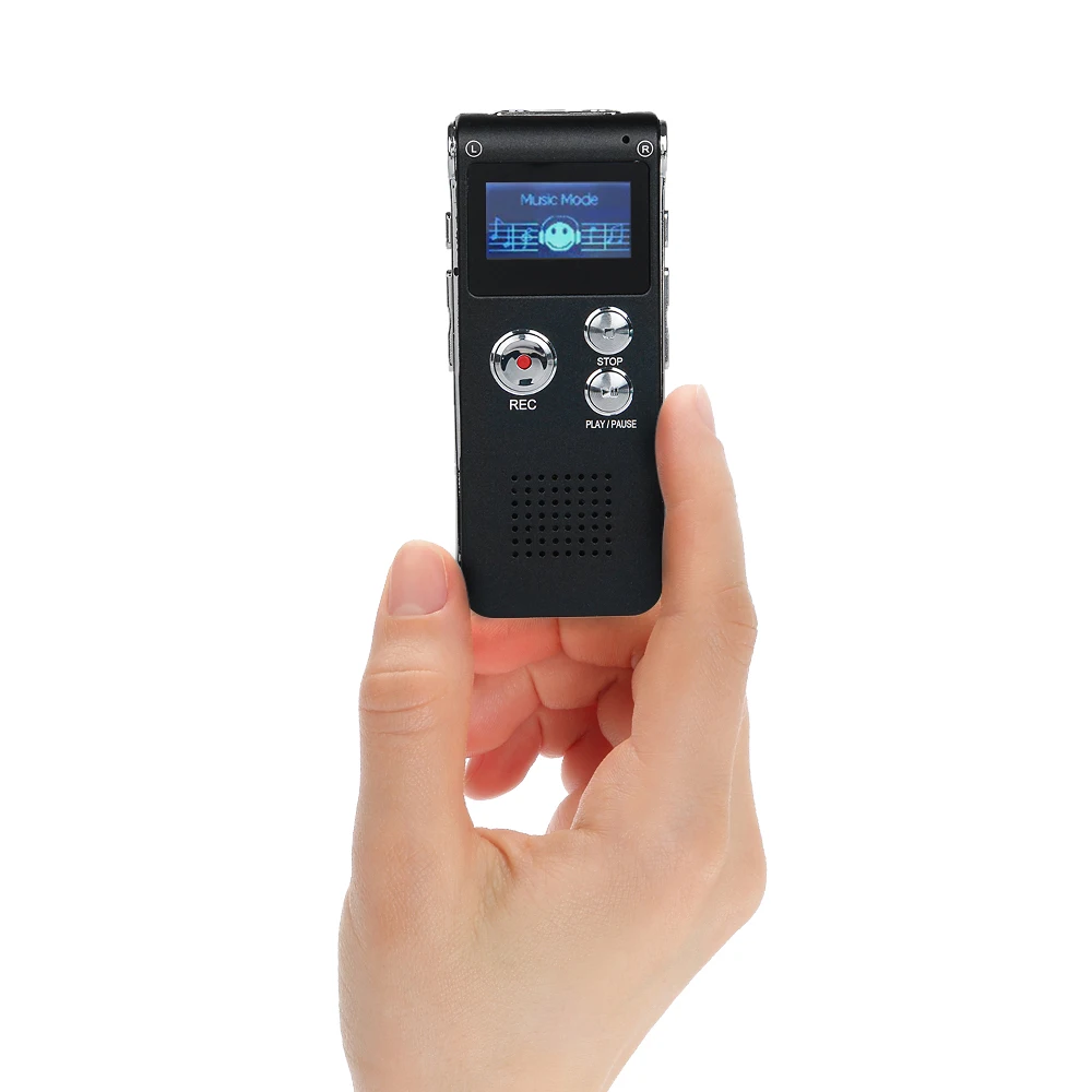 Перезаряжаемый 8 Гб цифровой Аудио Диктофон Телефон MP3 плеер и диктофон |