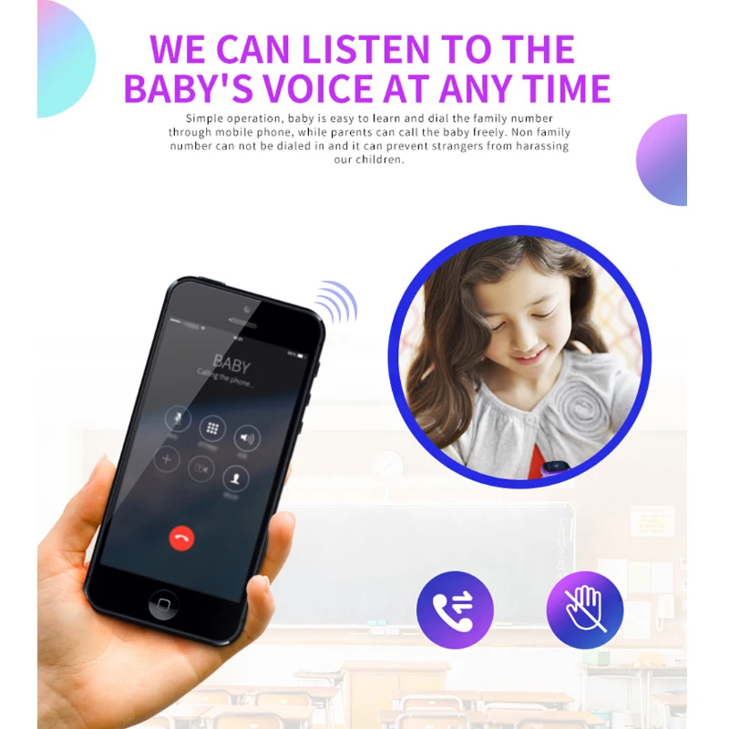 Детские умные часы s GPS LBS позиционирование безопасные SOS звонки голосовые анти