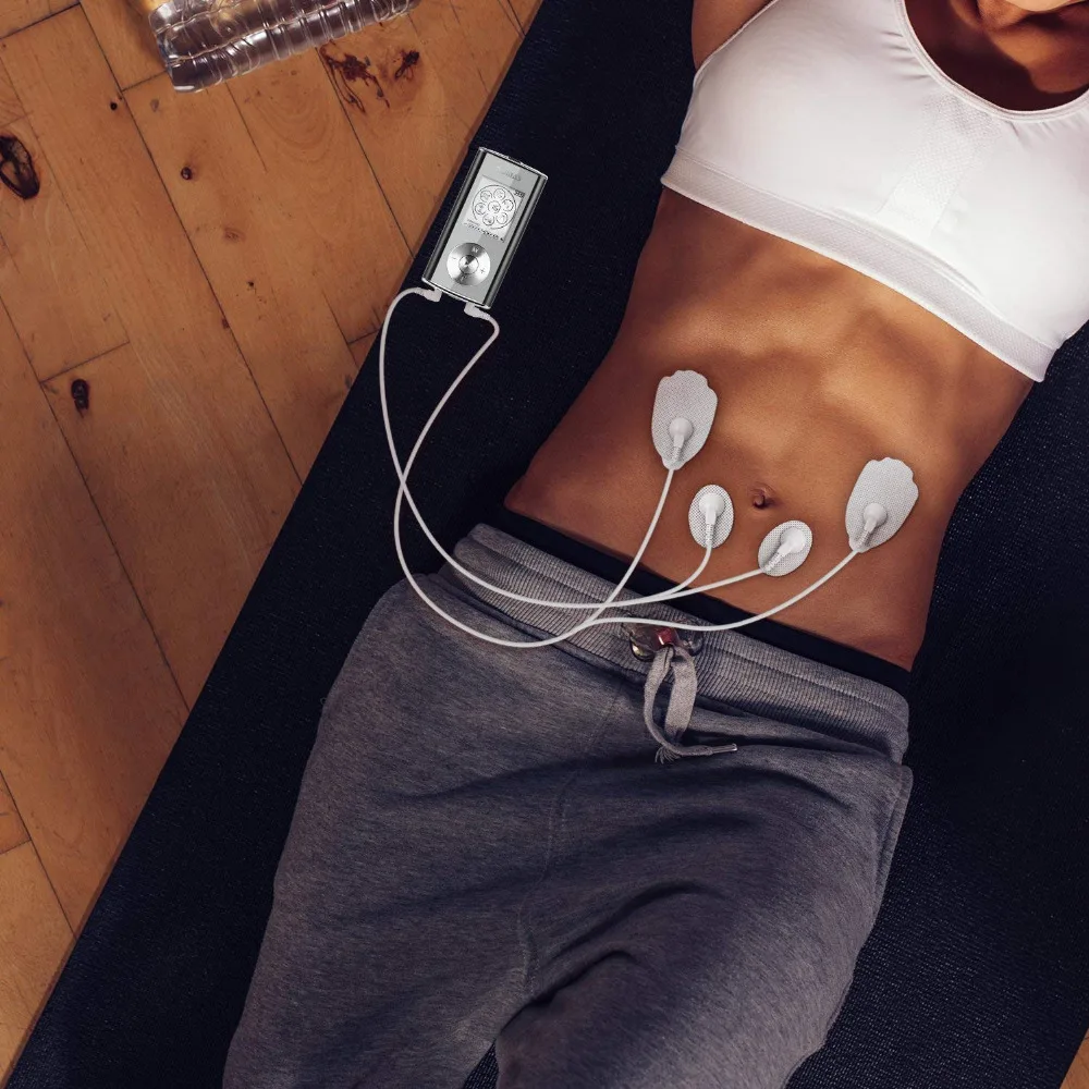 Электронный стимулятор мышц электронный мини-массажер для тела стимуляции уход