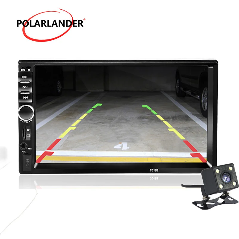 Автомагнитола с USB TF FM AUX 7 дюймов 2 din|car stereo player|car radiocar |