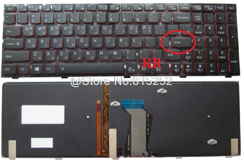 Клавиатура для lenovo Y500 Y500N Y500NT Y500S Y510 Y510P Y590 Y590P Корея КР Германия гр Франция FR иврит