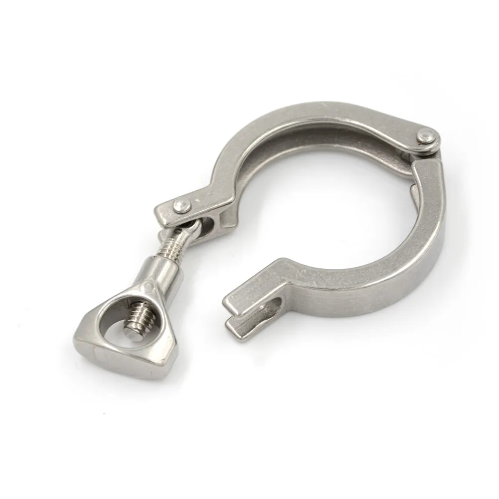 

2 Pcs SS304 Sanitary Pipe Weld Ferrule + 1 Pc Tri Clamp + 1 Pc Silicon Gasket