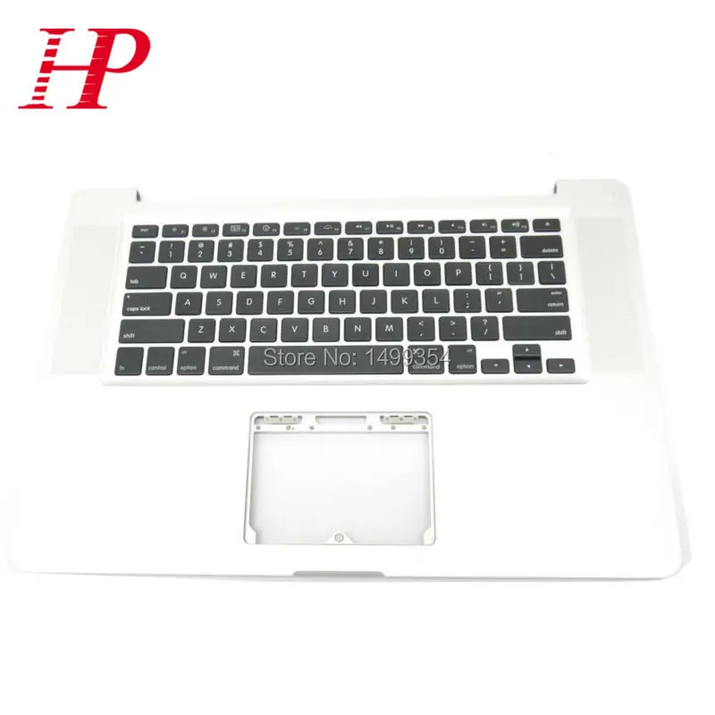 Оригинальный чехол A1286 с клавиатурой для Apple Macbook Pro 15 дюймов верхний подставка рук