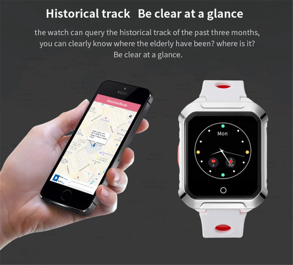 A20S смарт gps часы для Android IOS gps BDS Wi-Fi определение пульса монитор Шагомер Смарт напоминание взрослые Смарт часы VS T58