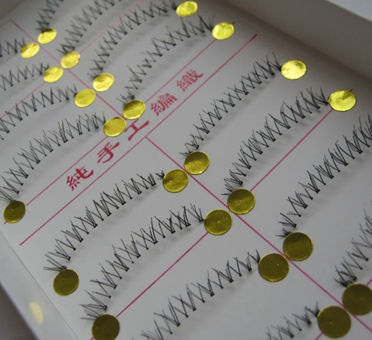 10 пар натуральные накладные ресницы для женщин|eyelash adhesive|makeup wholesaleeyelash grow |