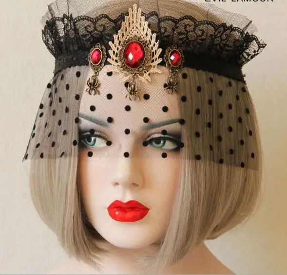 

Женская Сексуальная кружевная маска, Вечерние Маски для маскарада, костюмы на Хэллоуин, корону, Карнавальная маска