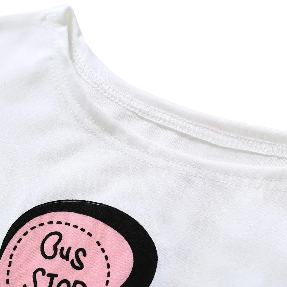 Модная Летняя женская одежда с принтом хлопковая футболка коротким рукавом