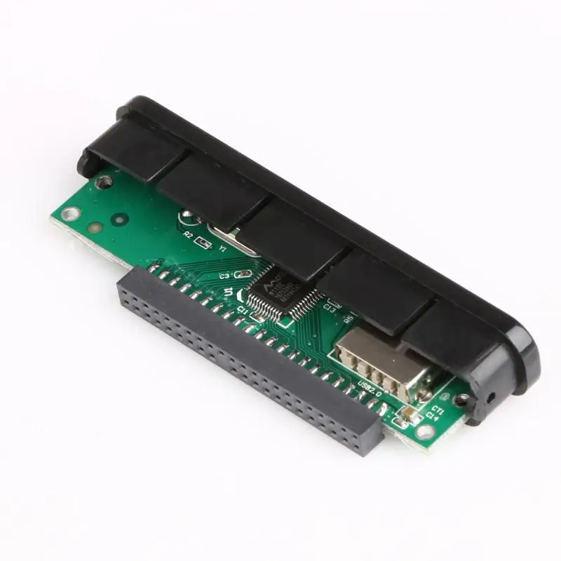 USB2.0 жесткий диск Корпус HDD внешний корпус Чехол Caddy для 2," IDE HDD с Светодиодный индикатор светильник для настольного компьютера ПК