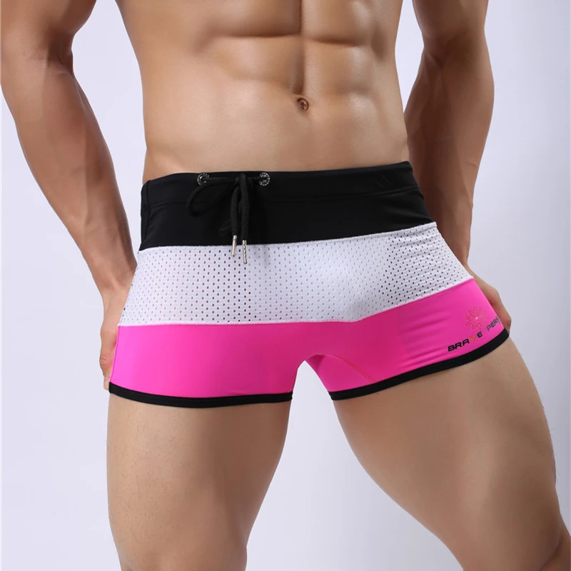 Бренд BRAVE PERSON мужской сексуальный купальник для плавания плавки Sunga купальные