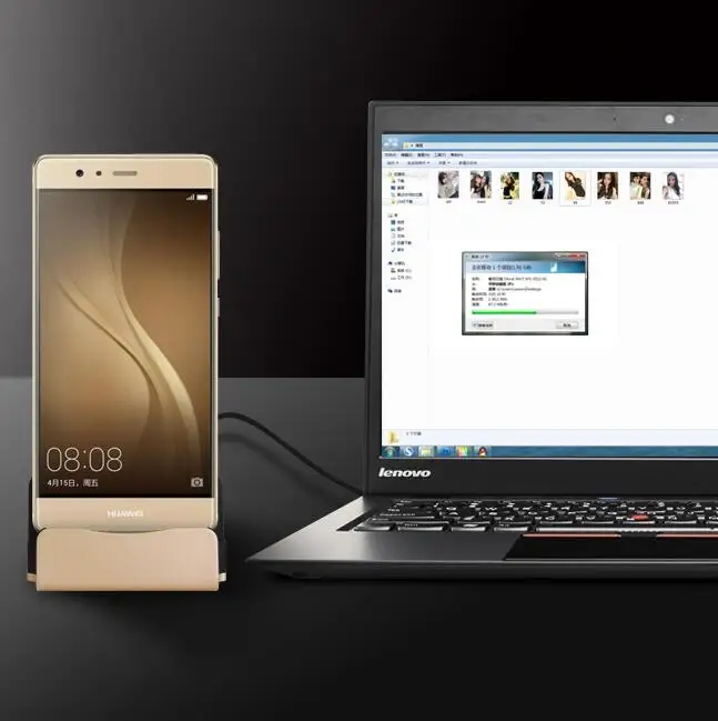Док-станция FGHGF P20 Pro для быстрой зарядки настольная док-станция с разъемом Type-C