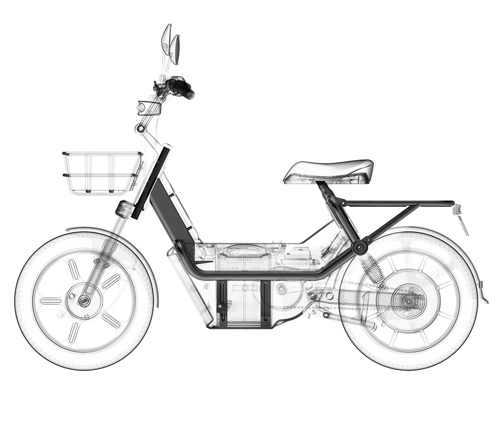 18 дюймов электрический велосипед soco ebike интеллектуальная педаль литиевая батарея электрического велосипеда 48V400W городской электромобиль