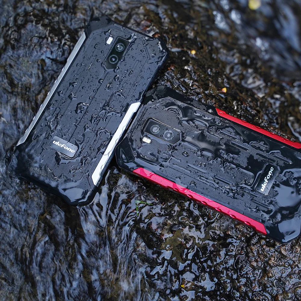 Ulefone Armor X3 мобильный телефон Android 9,0 IP68 Водонепроницаемый 2 ГБ 32 ГБ MT6580 5," HD+ 8MP 5000 мАч face ID 3g смартфон