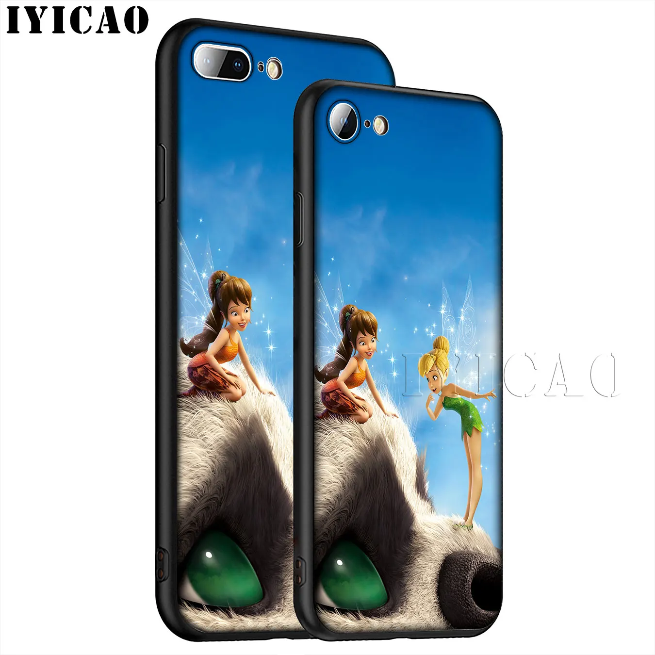 IYICAO Tinker Bell tinkerbell Peter Pan Мягкий силиконовый чехол для телефона iPhone XR X XS 11 Pro Max 6 6S 7 8