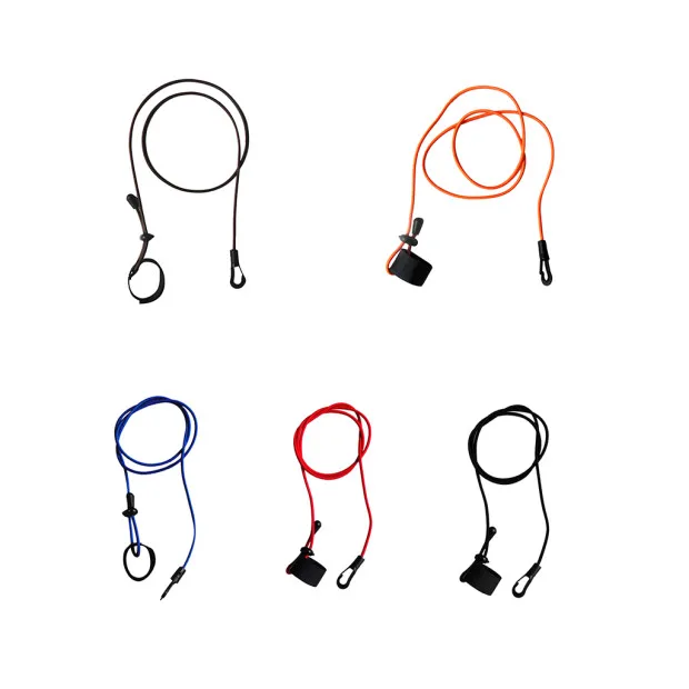 Трос для безопасности на открытом воздухе 43 дюйма банджи Удочка/байдарка поводок