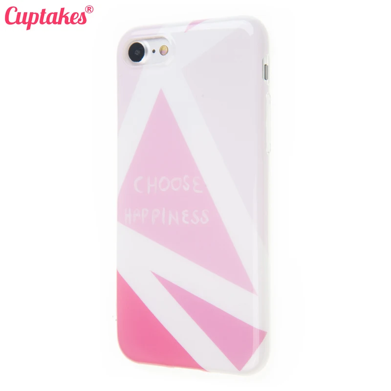 Cuptakes Fundas Para Móviles для Apple iPhone 7 Чехол Plus i7 IMD зеркала Мягкие силиконовые Коке выбрать