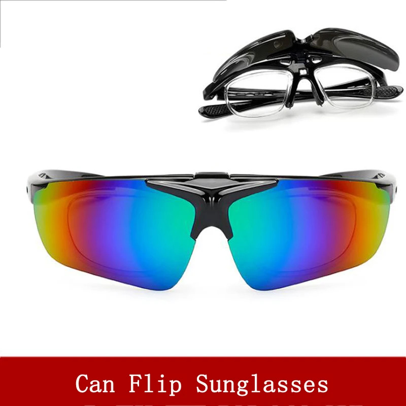 Cycling Glasses Outdoor Sport Flip sunglasses UV 400 Men and Women Mountain Bike Bicycle Glasses Fishing Glasses