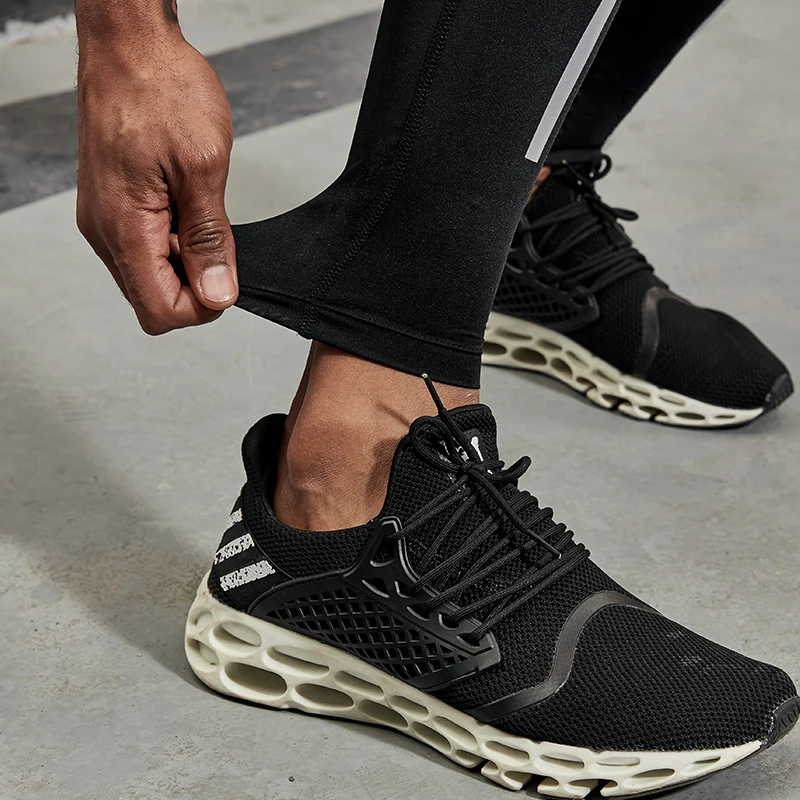 

Vansydical 2019 Compression Running Pants Stretchy Fitness Gym Leggings Tights Outdoor Sports Trousers Reflective