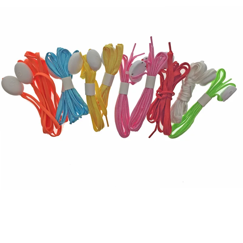 Горячая Распродажа светодиодные шнурки светящиеся неоновые нейлоновые для