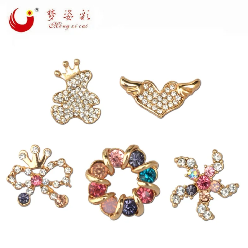 MZC новая очаровательная брошь в виде цветка пива сердца корсажа стразы булавка