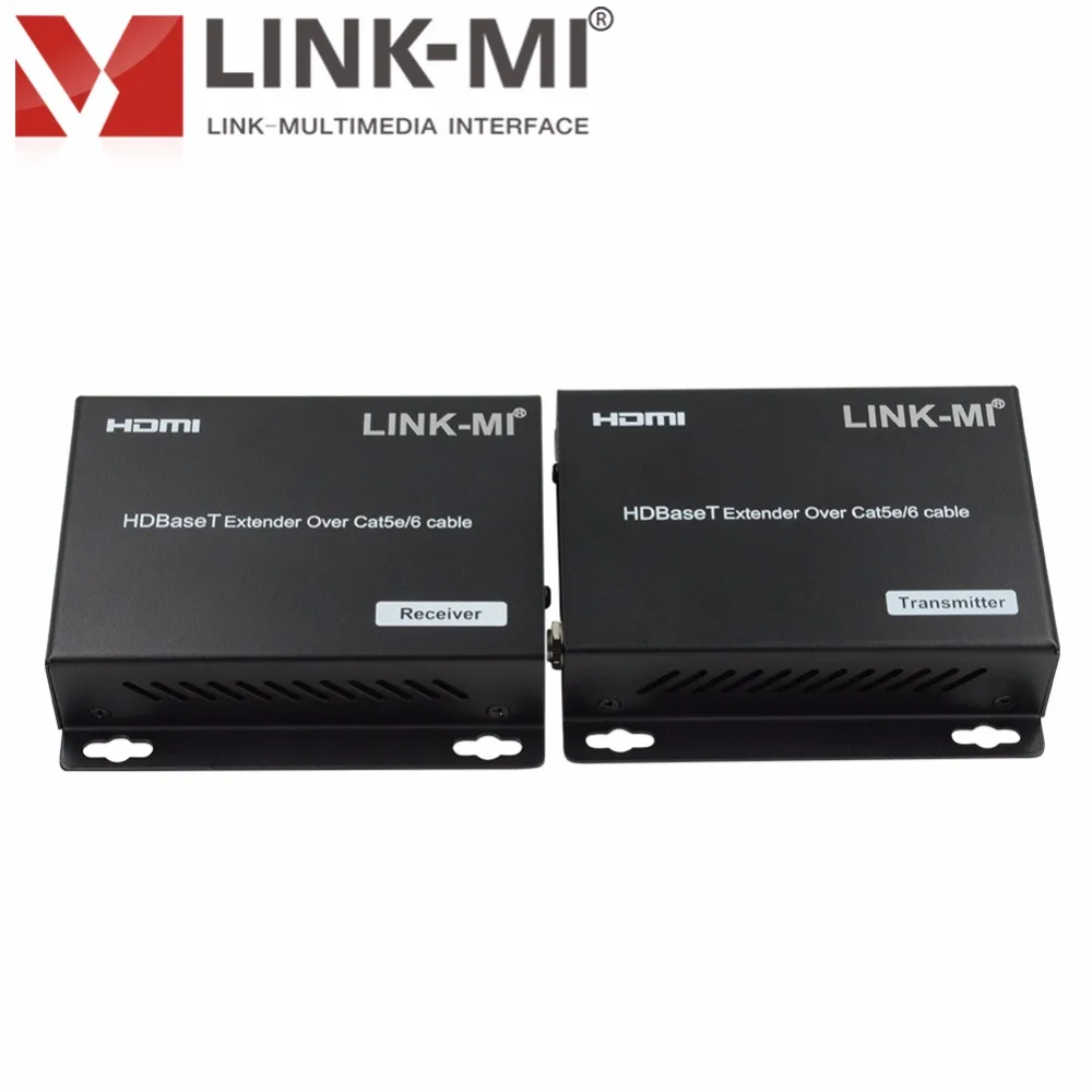 LINK MI EX34 4K 70 100M HDMI удлинитель видео аудио один Cat5e/6 Кабельный передатчик