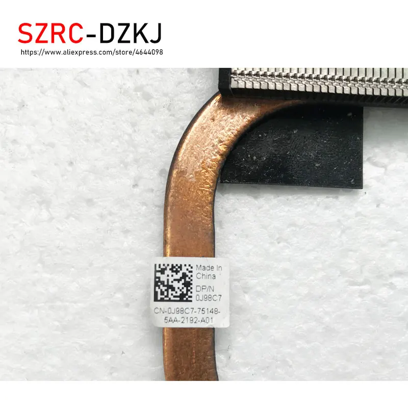 SZRCDZKJ оригинальный радиатор охлаждения для ноутбука Latitude E5550 J98C7 0J98C7 AT13M0020DL |